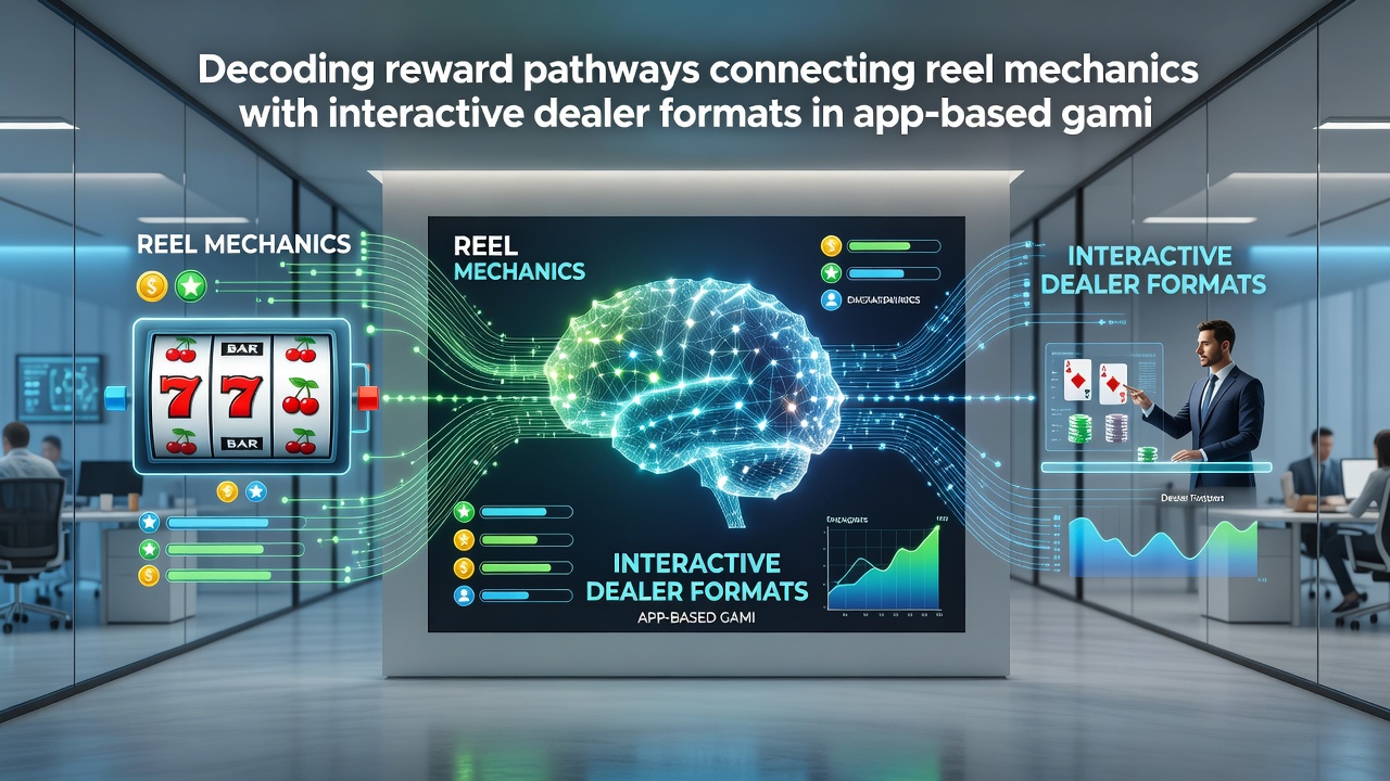 Darstellung der Verbindung zwischen Reel-Mechaniken und Live-Dealer-Formaten in mobilen Apps