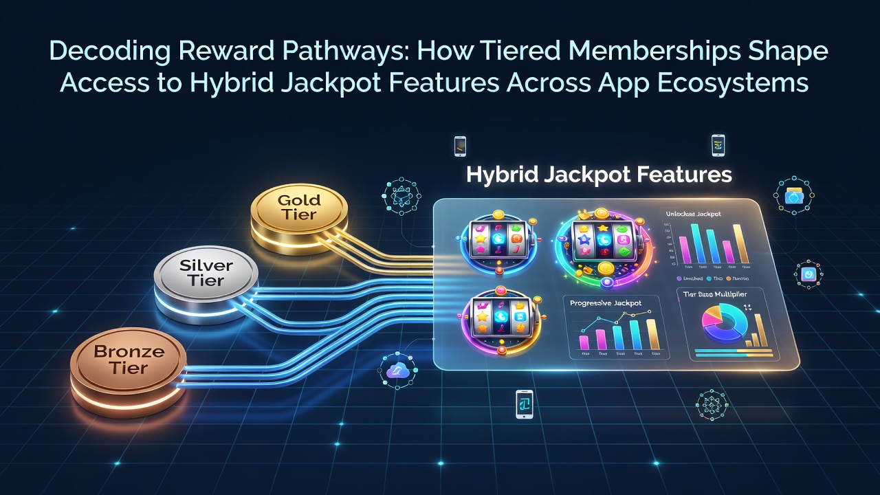 Darstellung gestaffelter Mitgliedschaftsstufen und deren Einfluss auf Jackpot-Zugänge in mobilen Casino-Apps