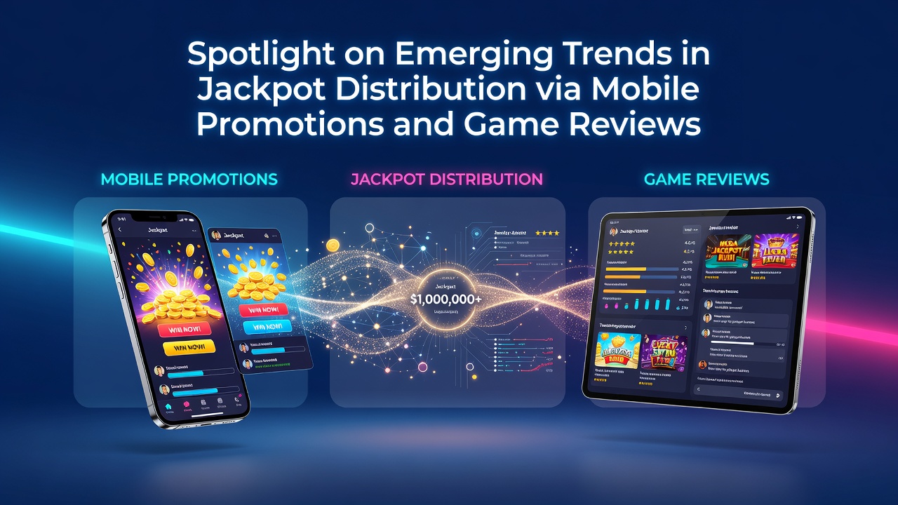 Mobile Casino-Apps mit Jackpot-Promotions und Spielbewertungen auf Smartphones