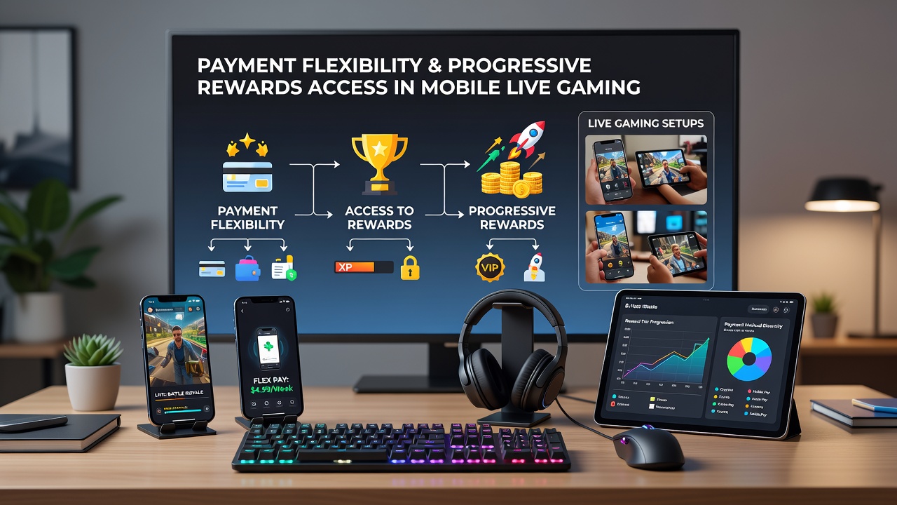Analyse von Zahlungsflexibilität und progressiven Belohnungen in mobilen Gaming-Umgebungen